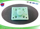 Fanuc Isolator EDM Plate Parts Lower Jet Block 54*43*10*26MM series a-B