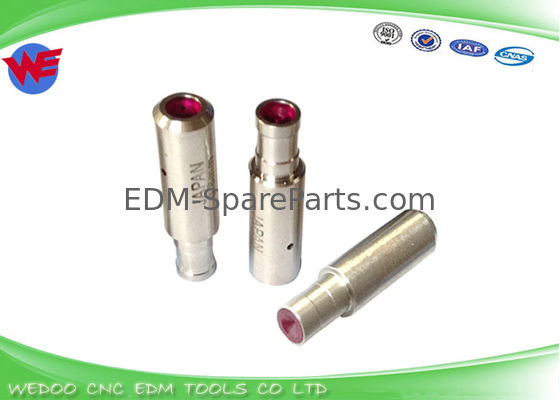 EDM Z140 1.0 mm Máy khoan phụ tùng Ruby đường dẫn ống với 8 * 6 * 30mmL