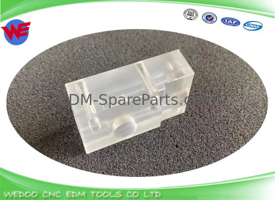 A290-8119-X393 Feed Wire Guide Block Polycarbonate 33.5*21*62 Đối với các bộ phận Fanuc EDM