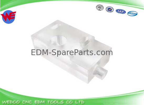 A290-8112-X393 Feed Wire Guide Block Polycarbonate cho Fanuc 70,5 X 34 X 21mm
